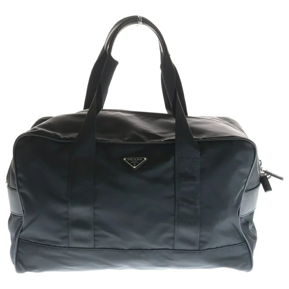 PRADA Saffiano Leather Duffle Bag Boston
